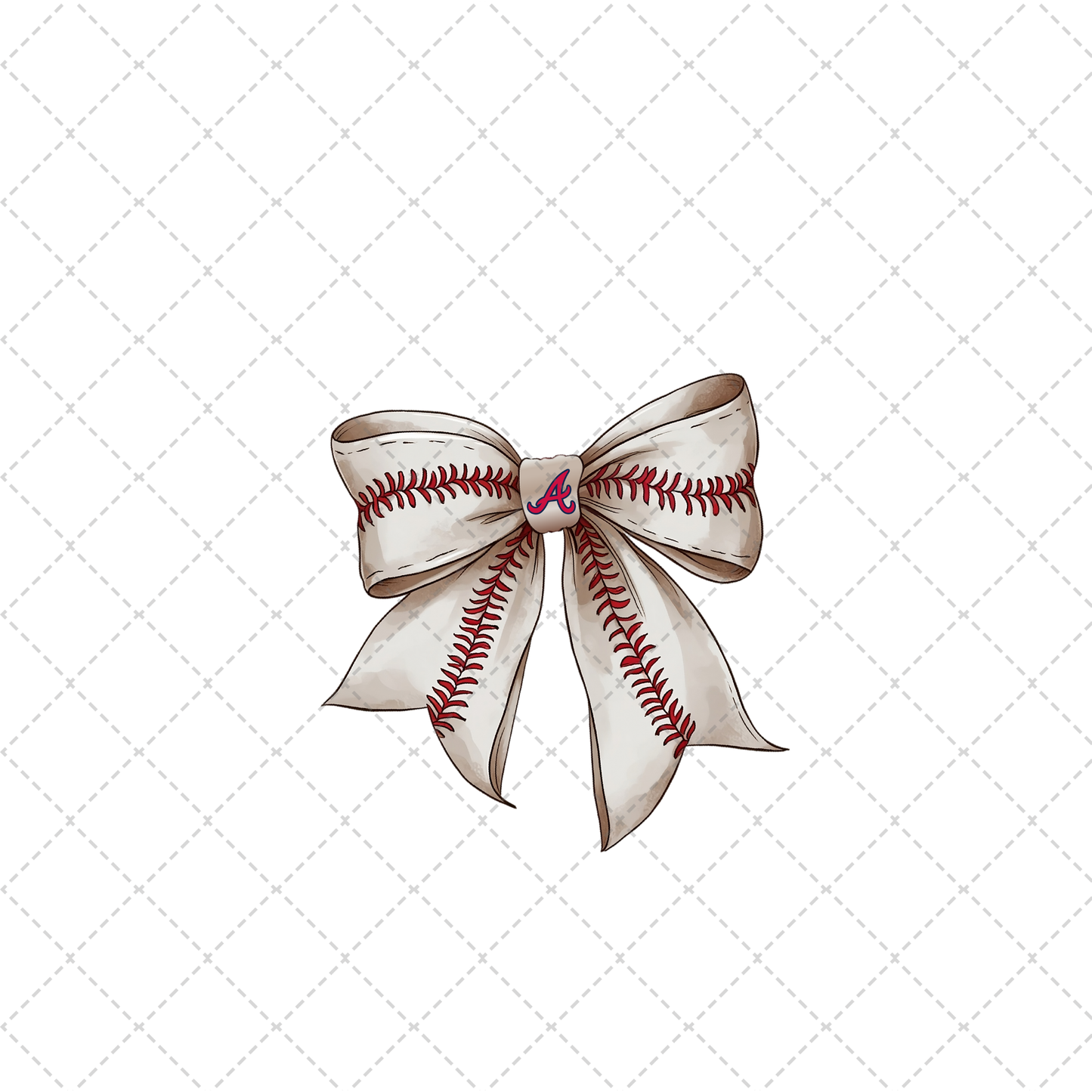 Braves Coquette Transfer ** TWO PART* SOLD SEPARATELY**