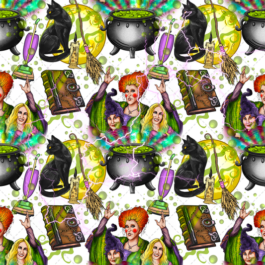 Witches Are Back Seamless Tumbler Wrap