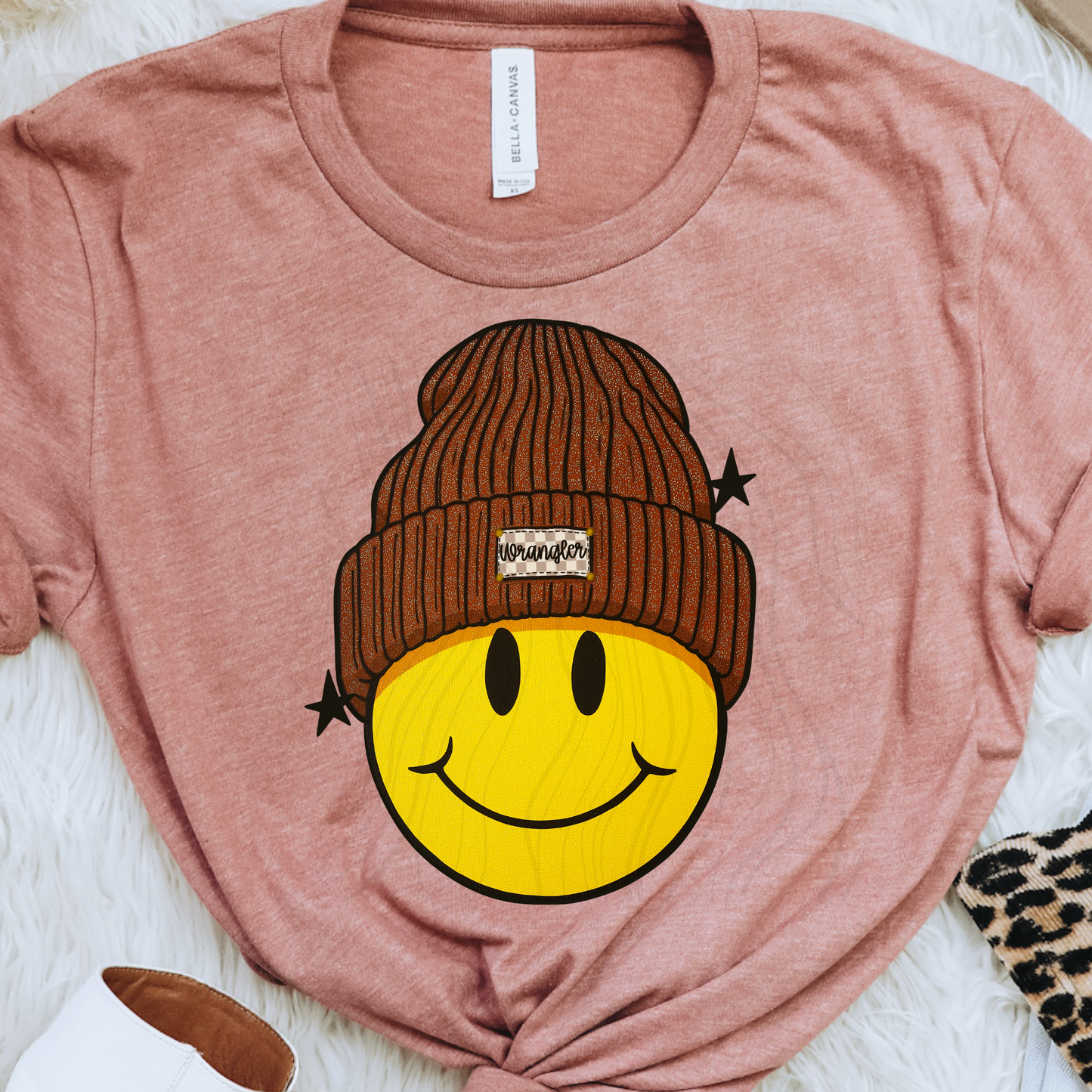 Designer Smiley Transfer