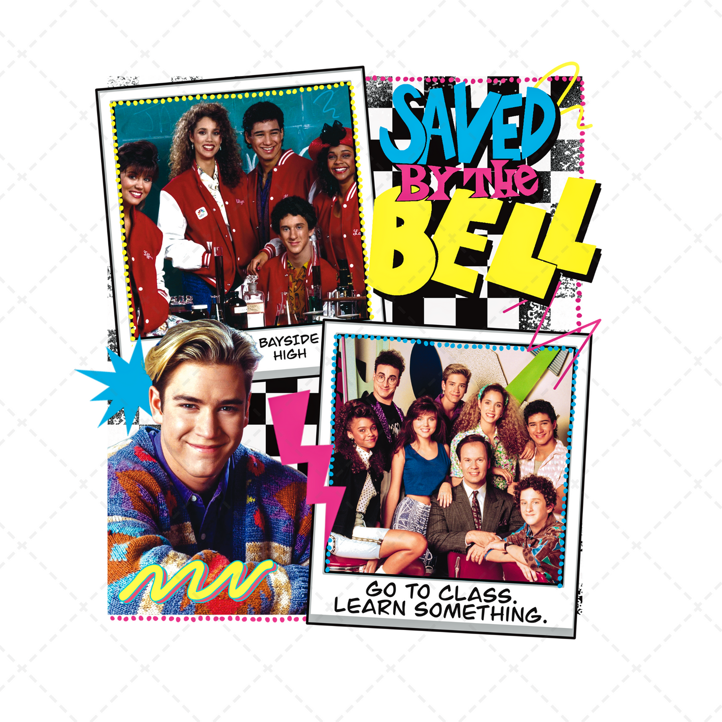 Saved By The Bell Transfer ** TWO PART* SOLD SEPARATELY**