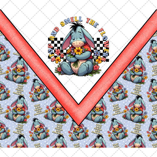 Stop And Smell The Flowers Tumbler Wrap