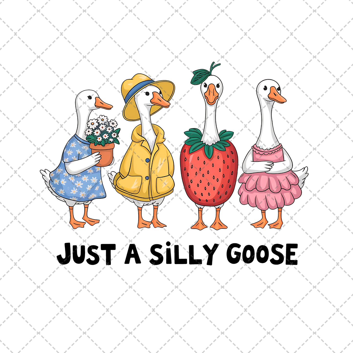 Just A Silly Goose Transfer