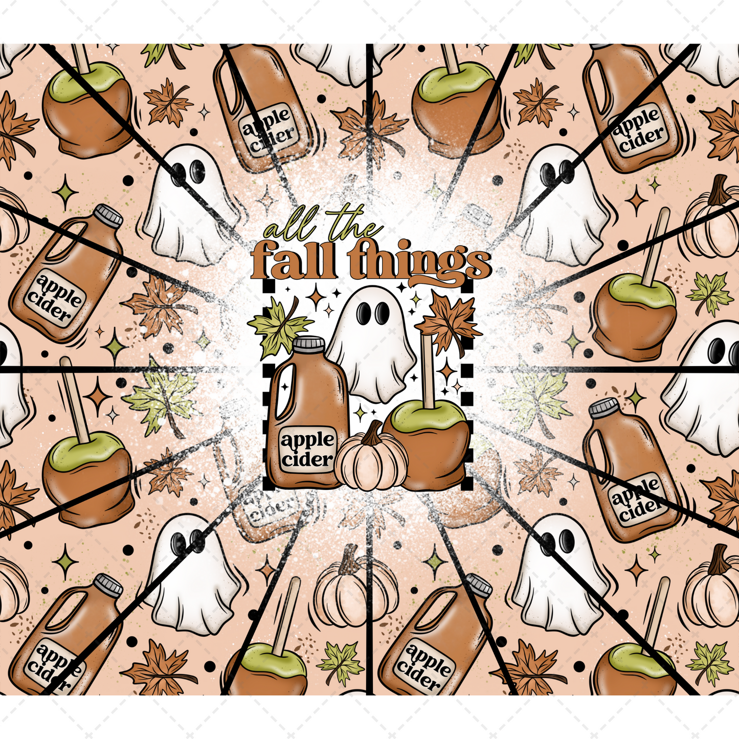 Fall Things Tumbler Wrap