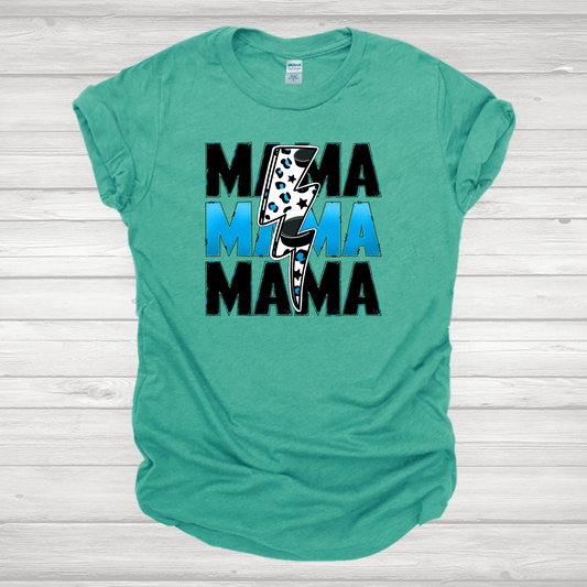 Hockey Mama Light Blue Transfer