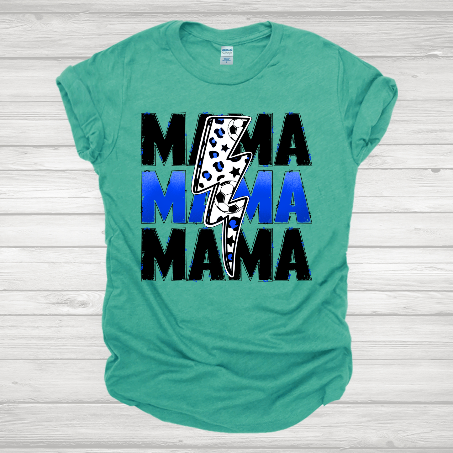 Soccer Mama Blue Transfer