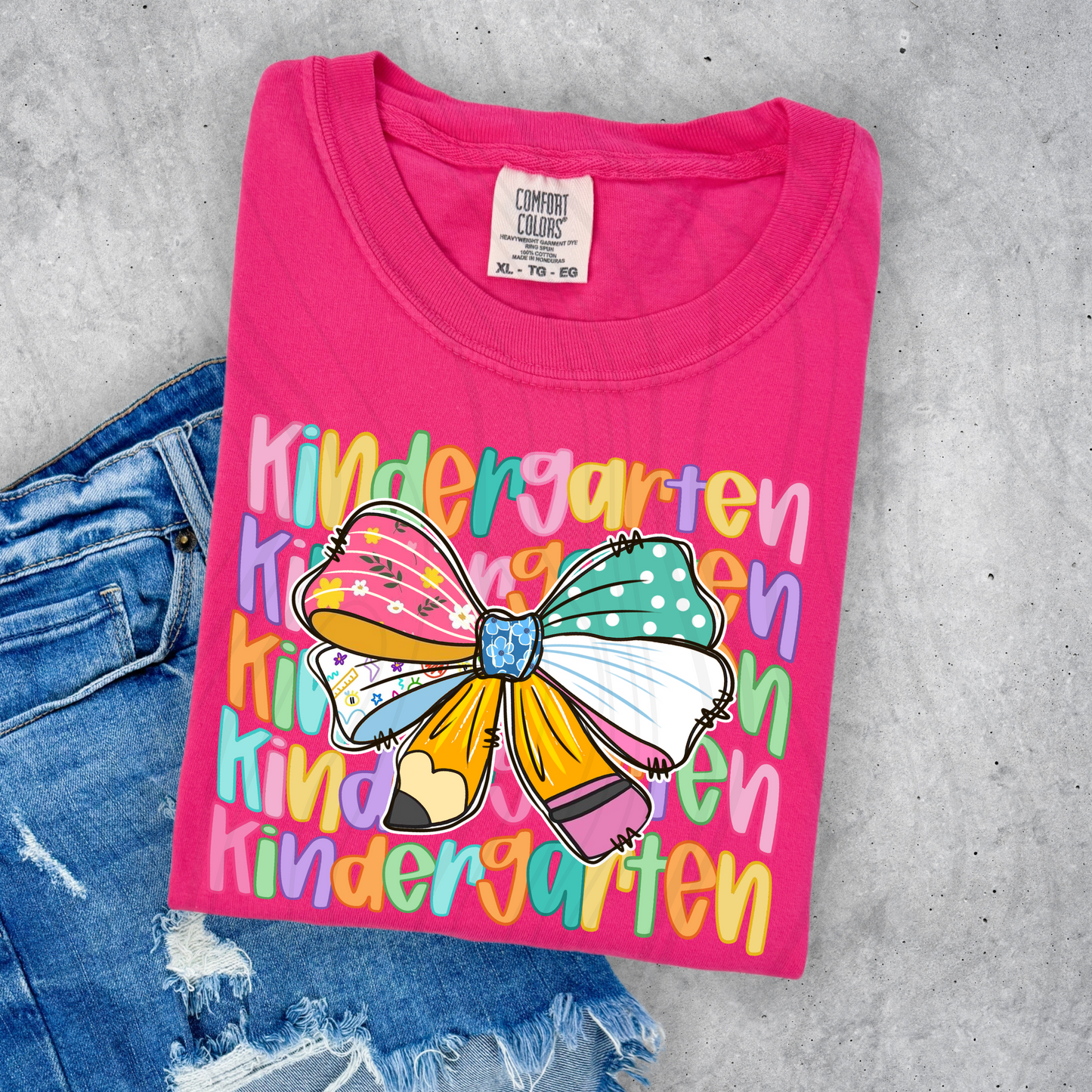 Kindergarten Retro Stack Transfer