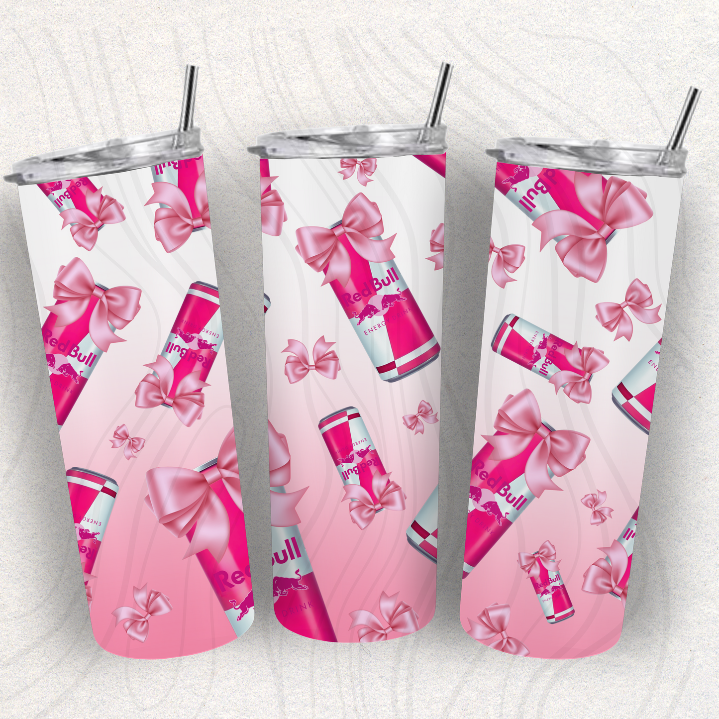 RB Bow Tumbler Wrap Transfer