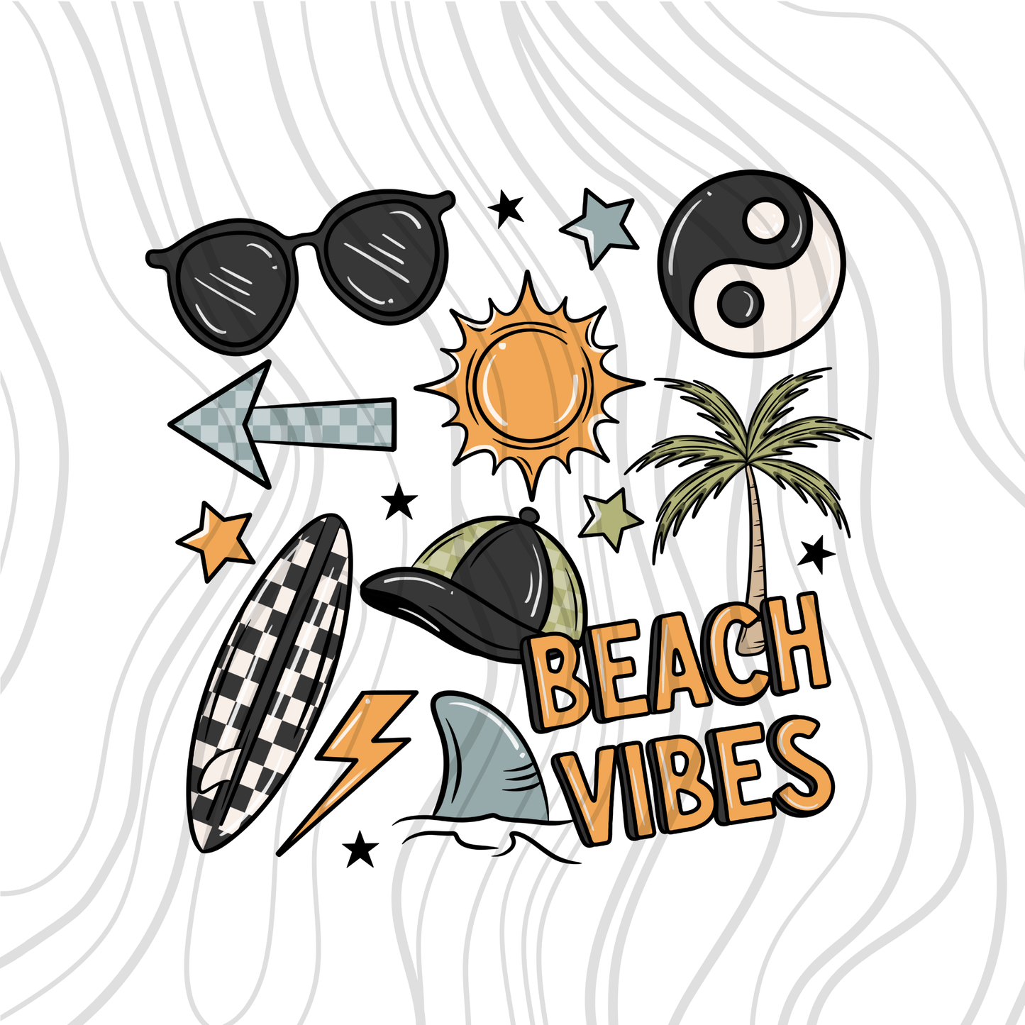 Beach Vibes Transfer