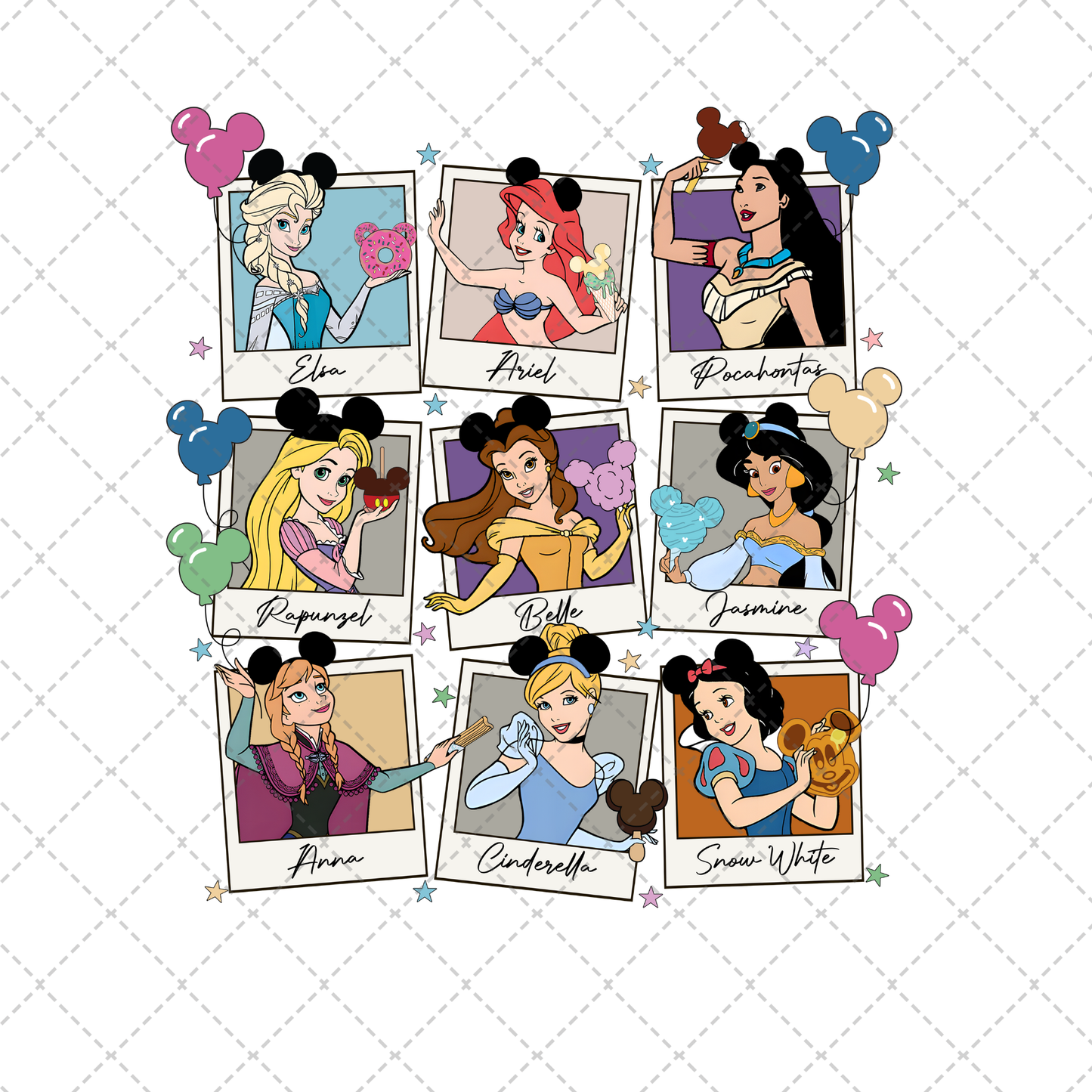 Princess Photo Collage Transfer