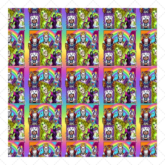 Seamless Horror Tumbler Wrap