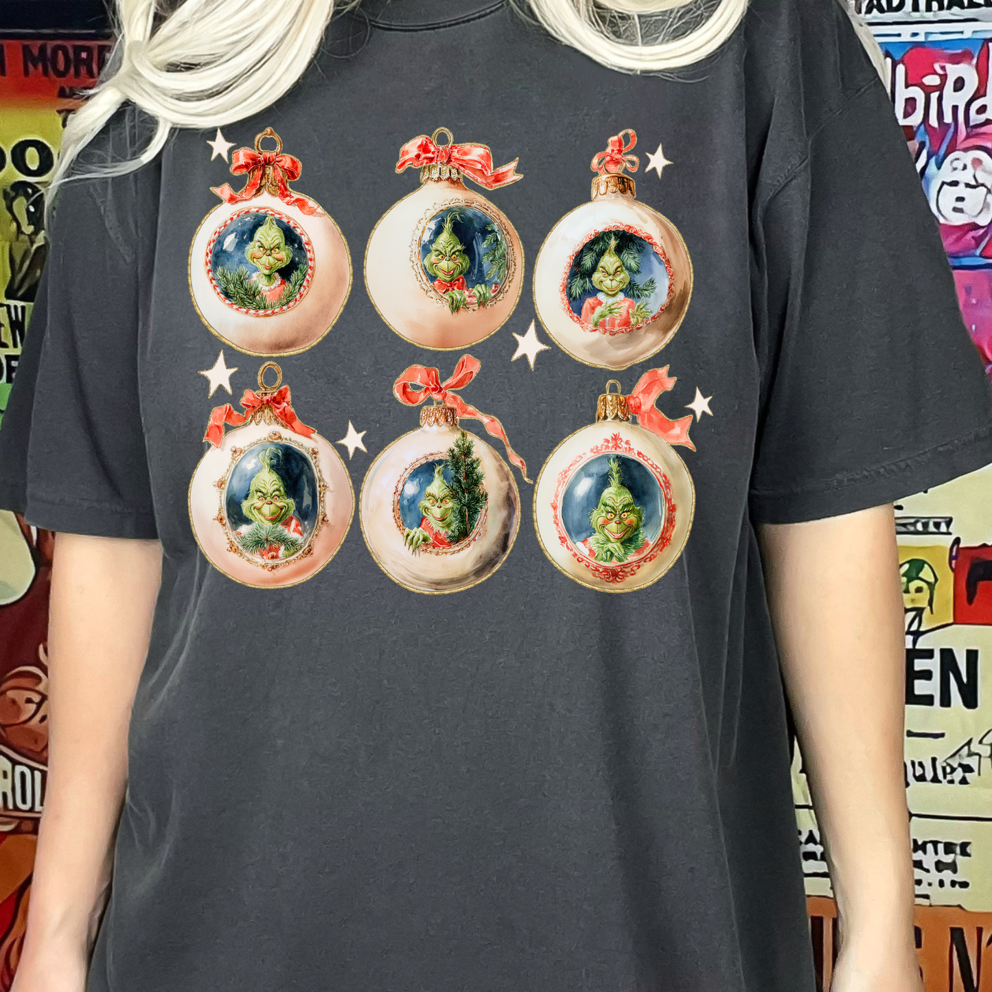 Retro GMan Ornaments Transfer