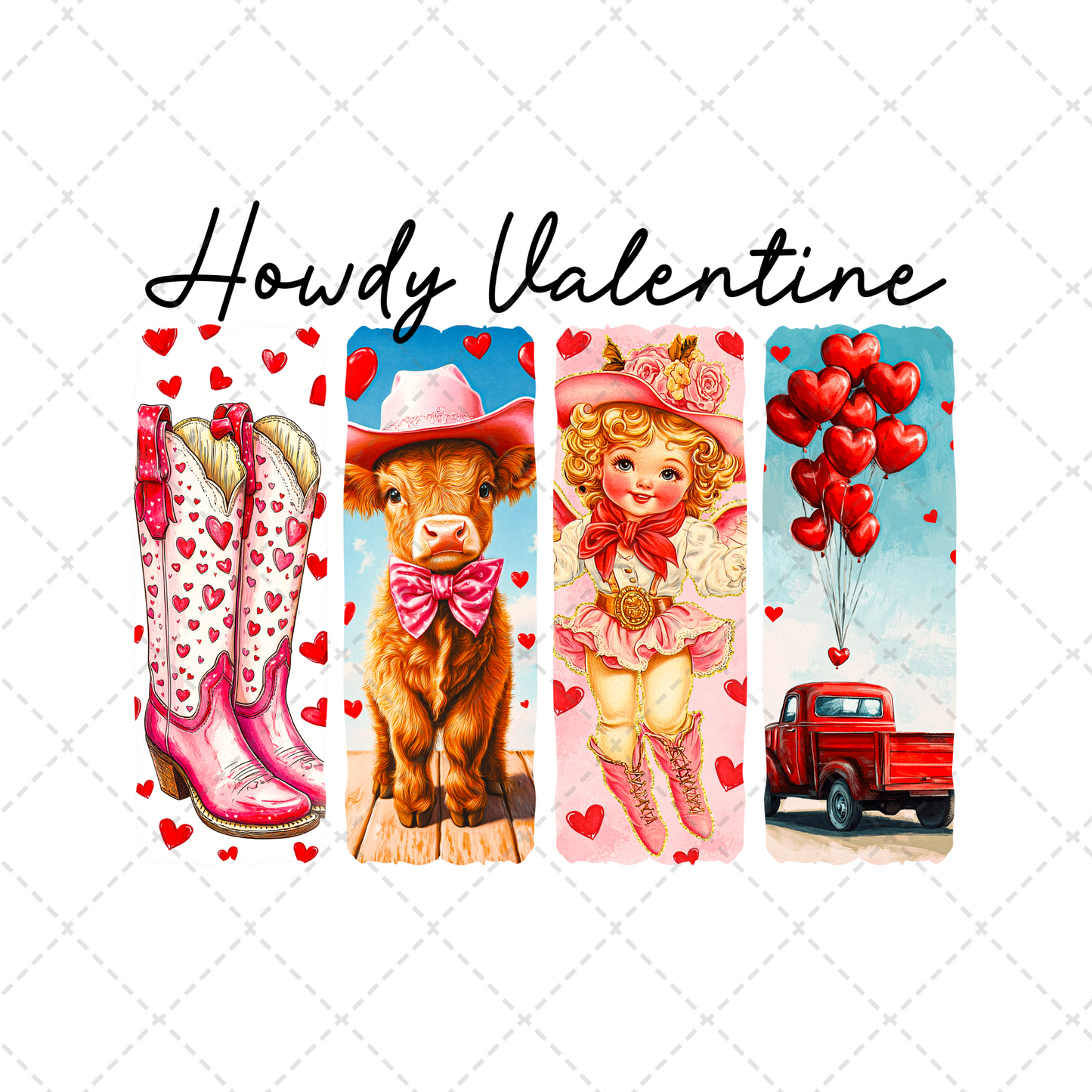 Howdy Valentine Transfer