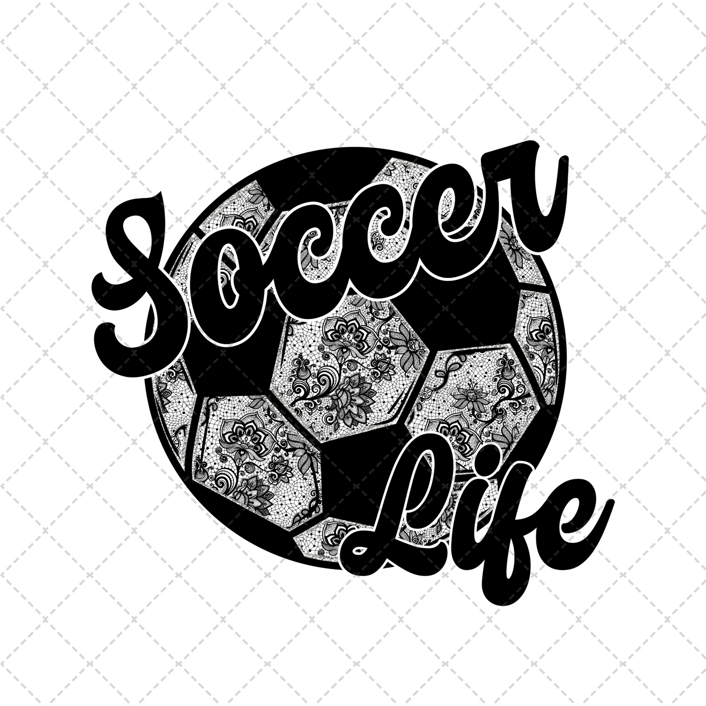 Lace Soccer Life Transfer
