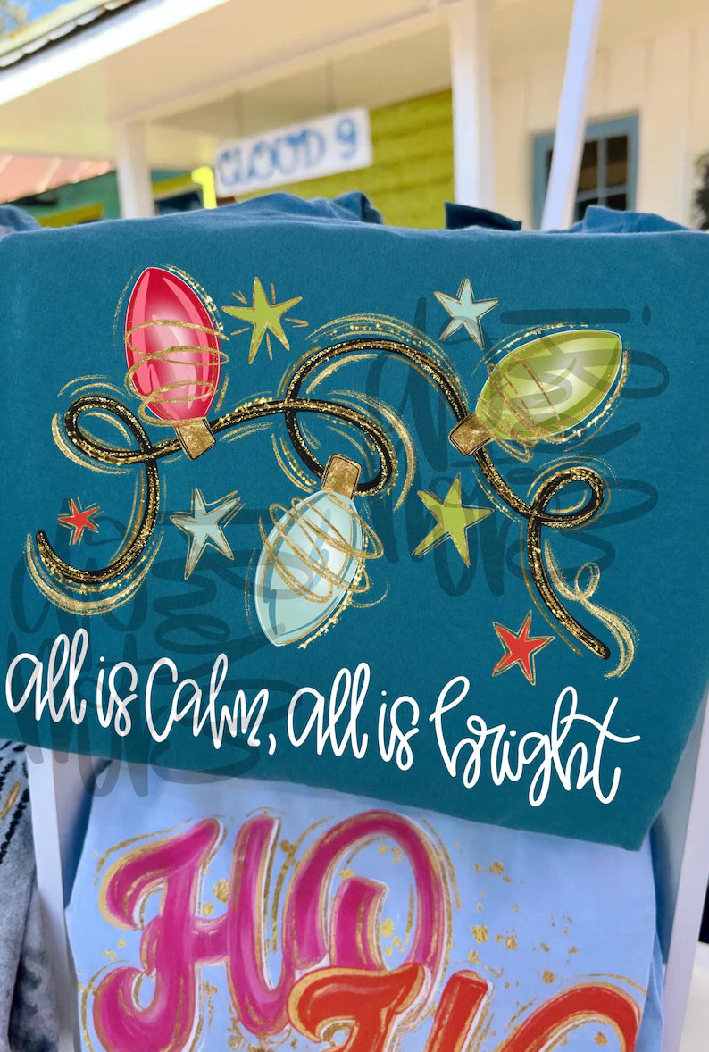 ALL IS CALM LIGHTS TRANSFER