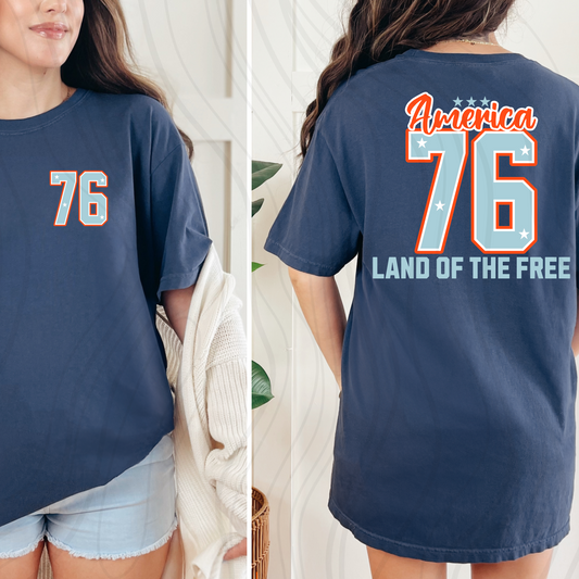 America Land Of The Free Transfer ** TWO PART* SOLD SEPARATELY**
