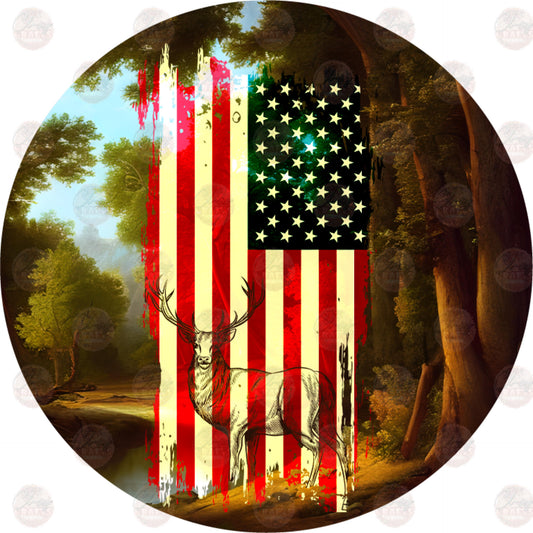 American Made Car Coaster - Sublimation Transfer