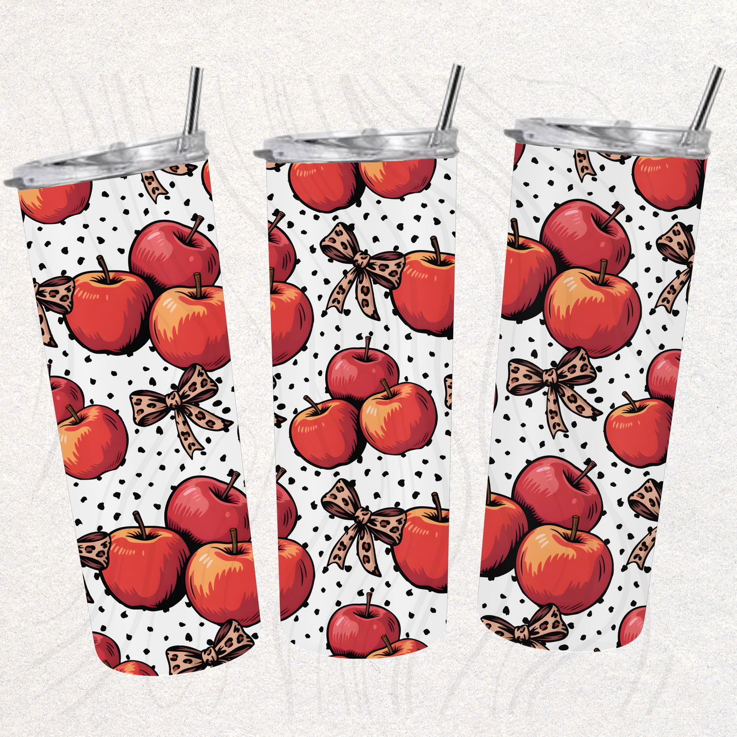 Apple And Dot Seamless Transfer