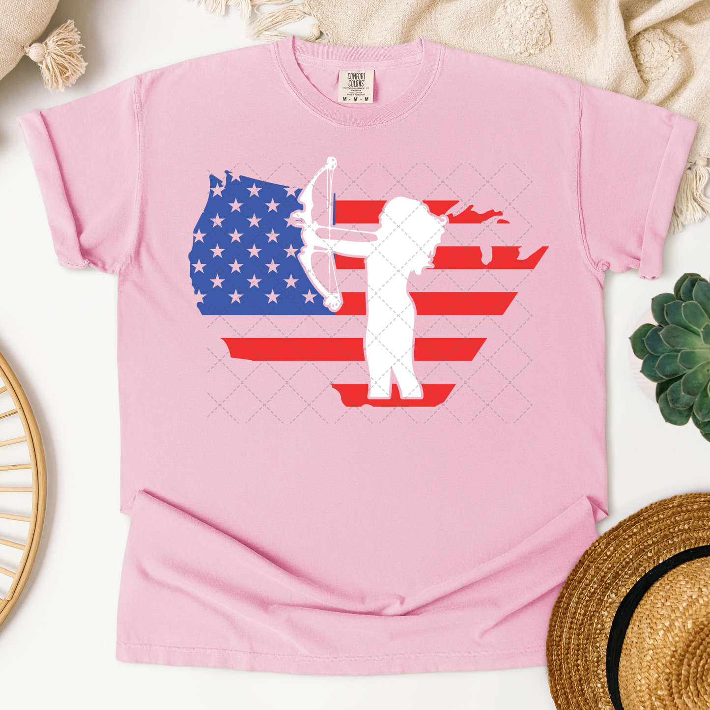 Archery With Flag Transfer