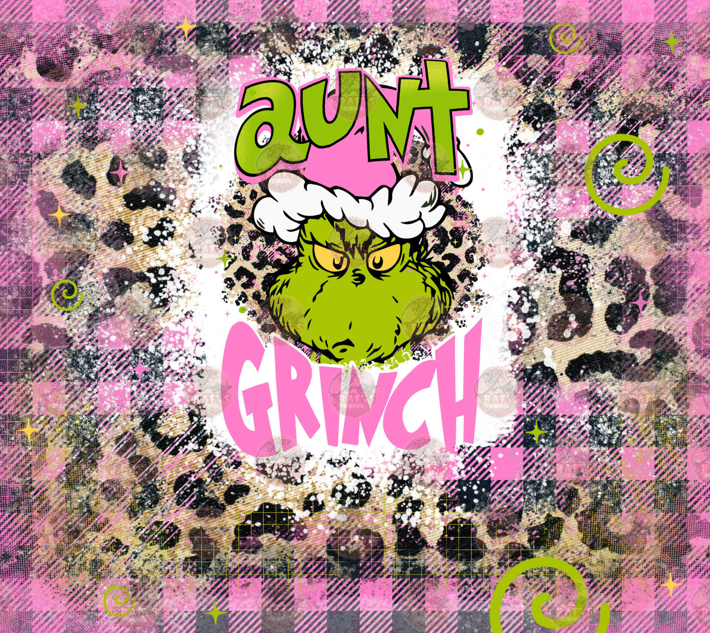 Aunt Grump Tumbler Wrap