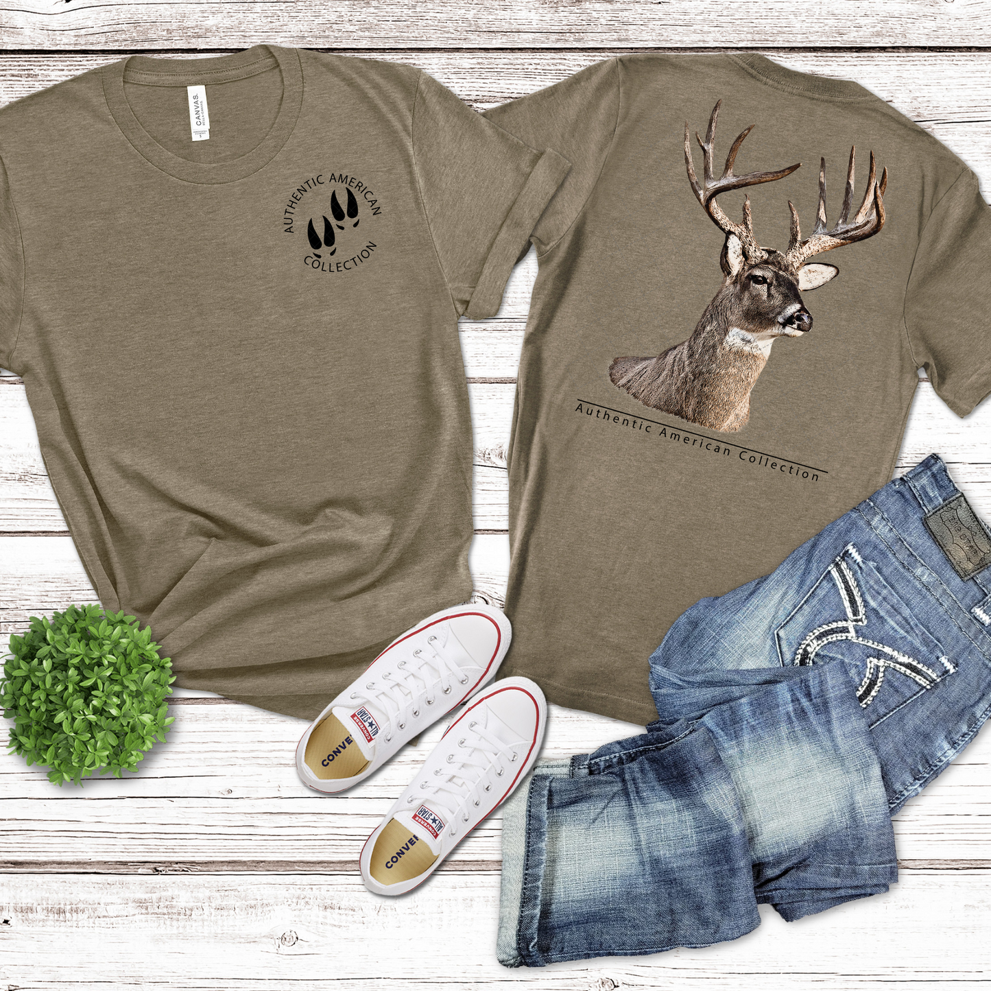 Authentic Whitetail **TWO PART* SOLD SEPARATELY** Transfer