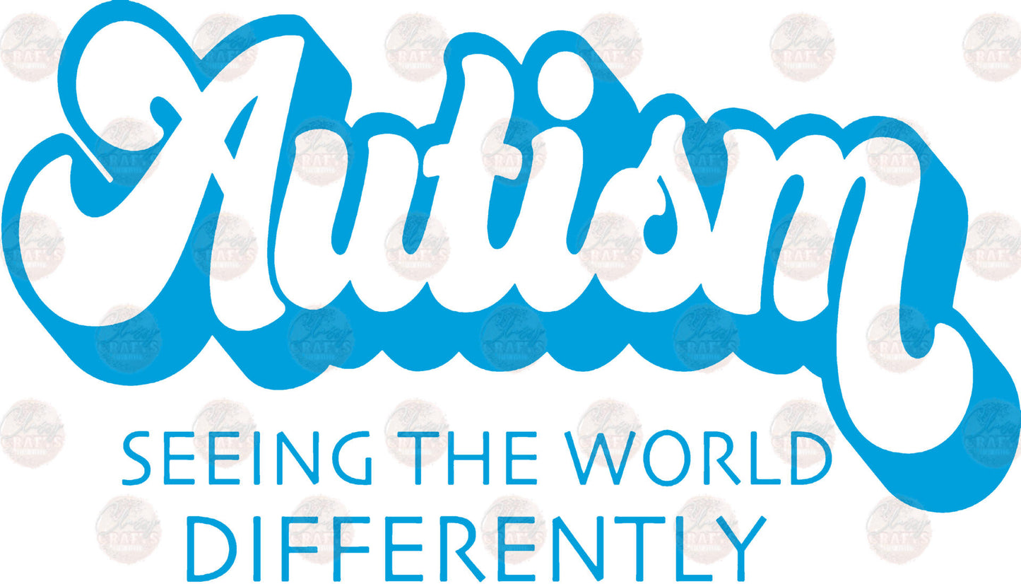 Autism Blue Transfer