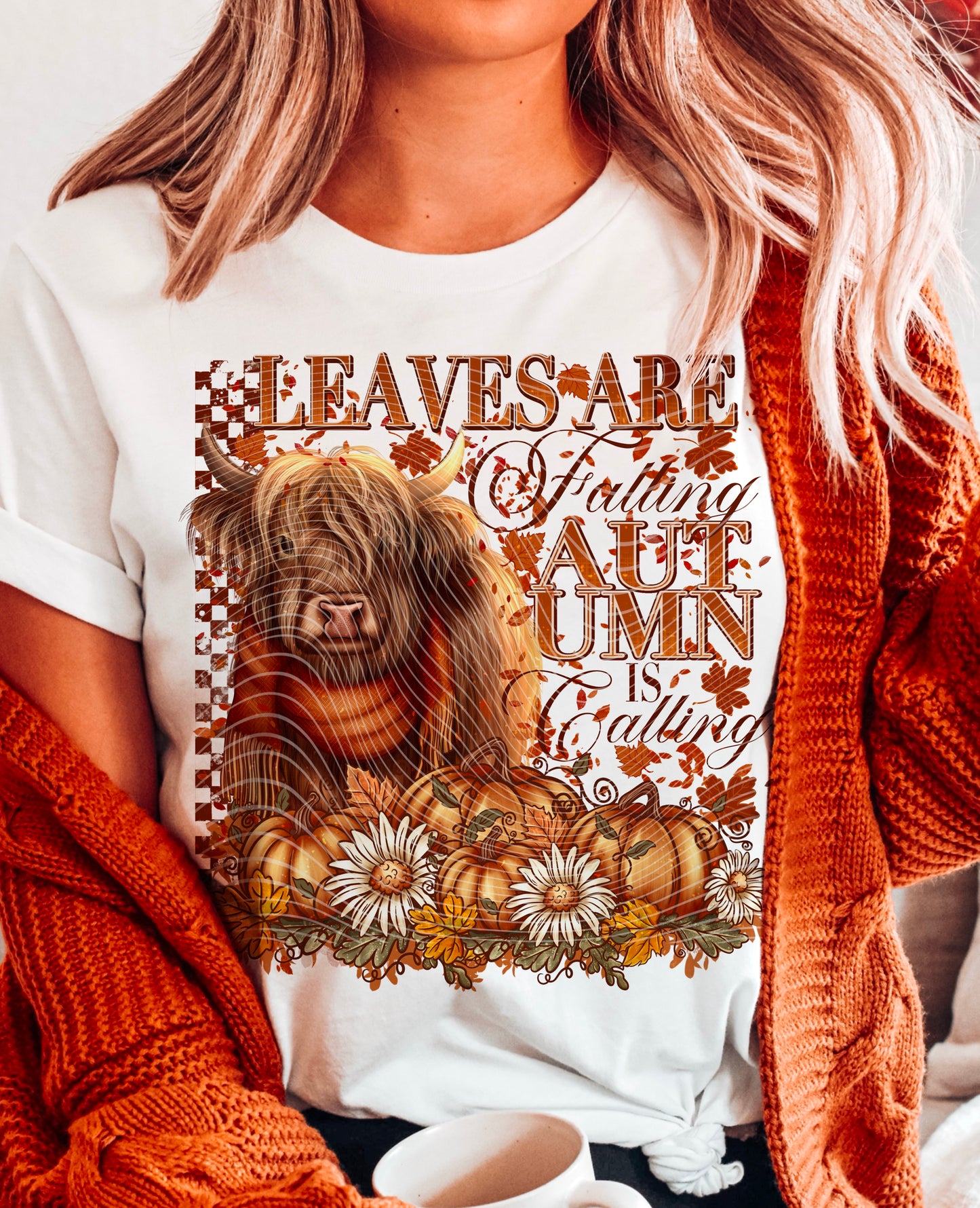 Leaves Are Falling Autumn Is Calling Transfer ** TWO PART* SOLD SEPARATELY**
