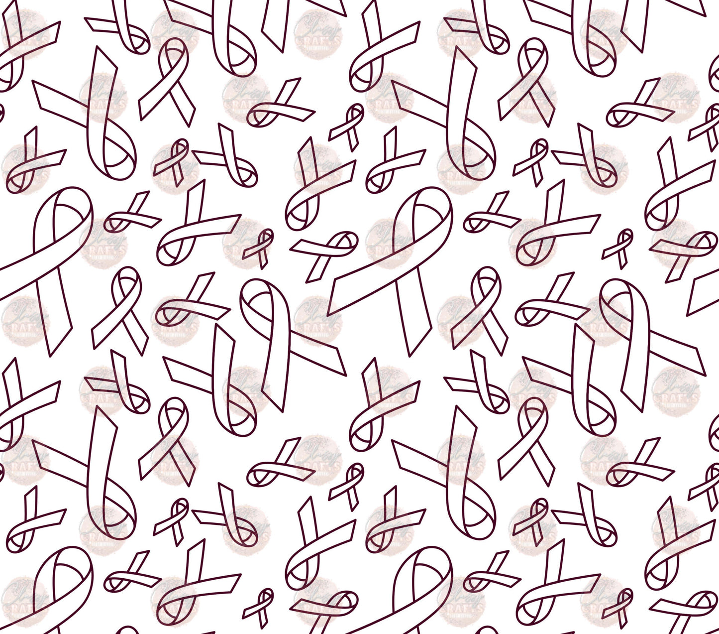 Awareness Ribbon Tumbler Wrap