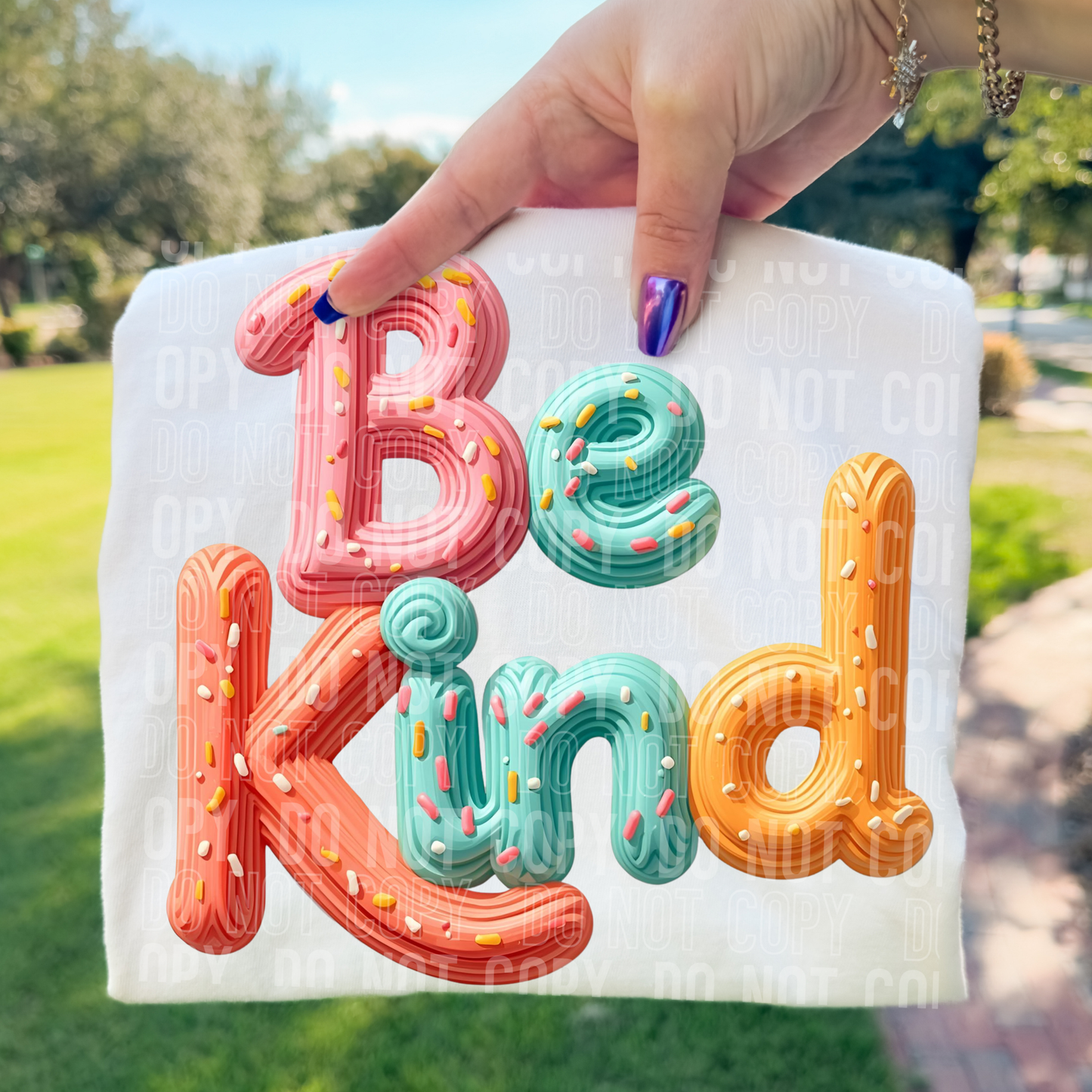 BE KIND FAUX ICING TRANSFER