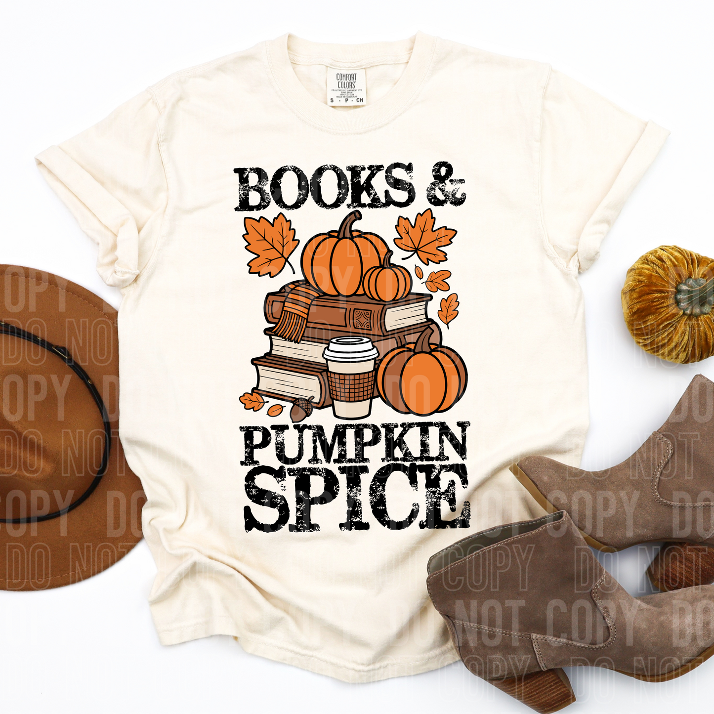 BOOKS AND PUMPKIN SPICE TRANSFER