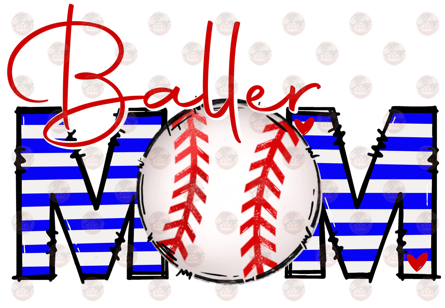 Baller Mom Baseball Transfer