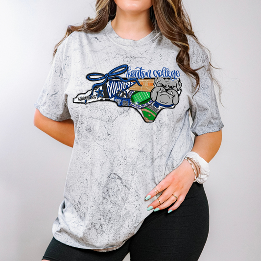 Barton College Bulldogs Game Day Coquette Transfer