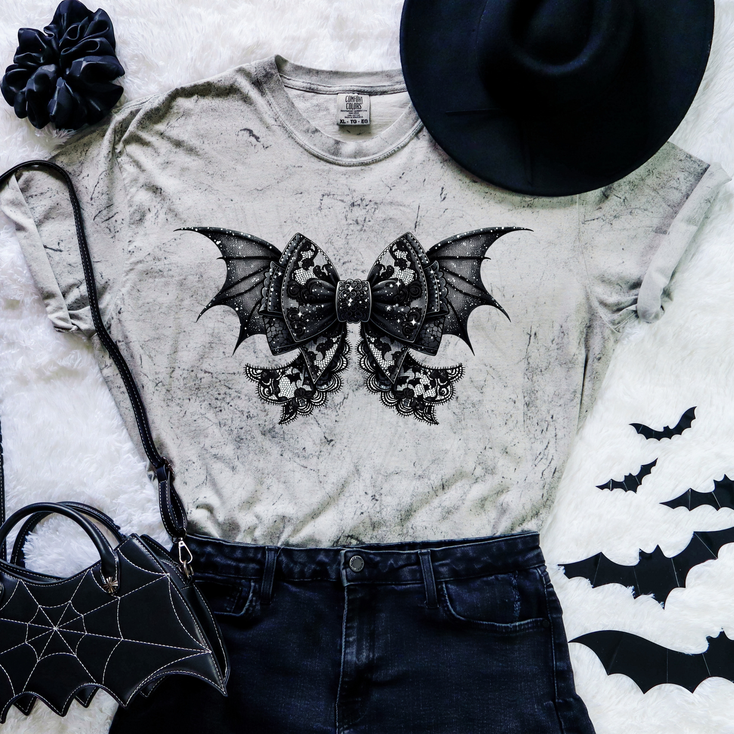 Bat Lace Transfer