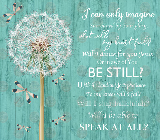 Be Still Tumbler Wrap