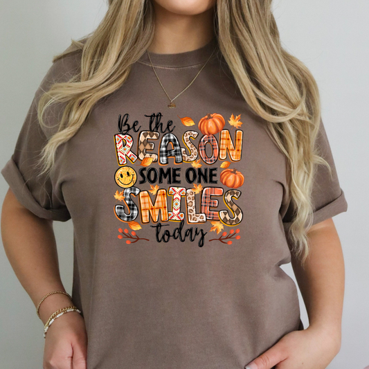 Be The Reason Someone Smiles Today Fall Transfer