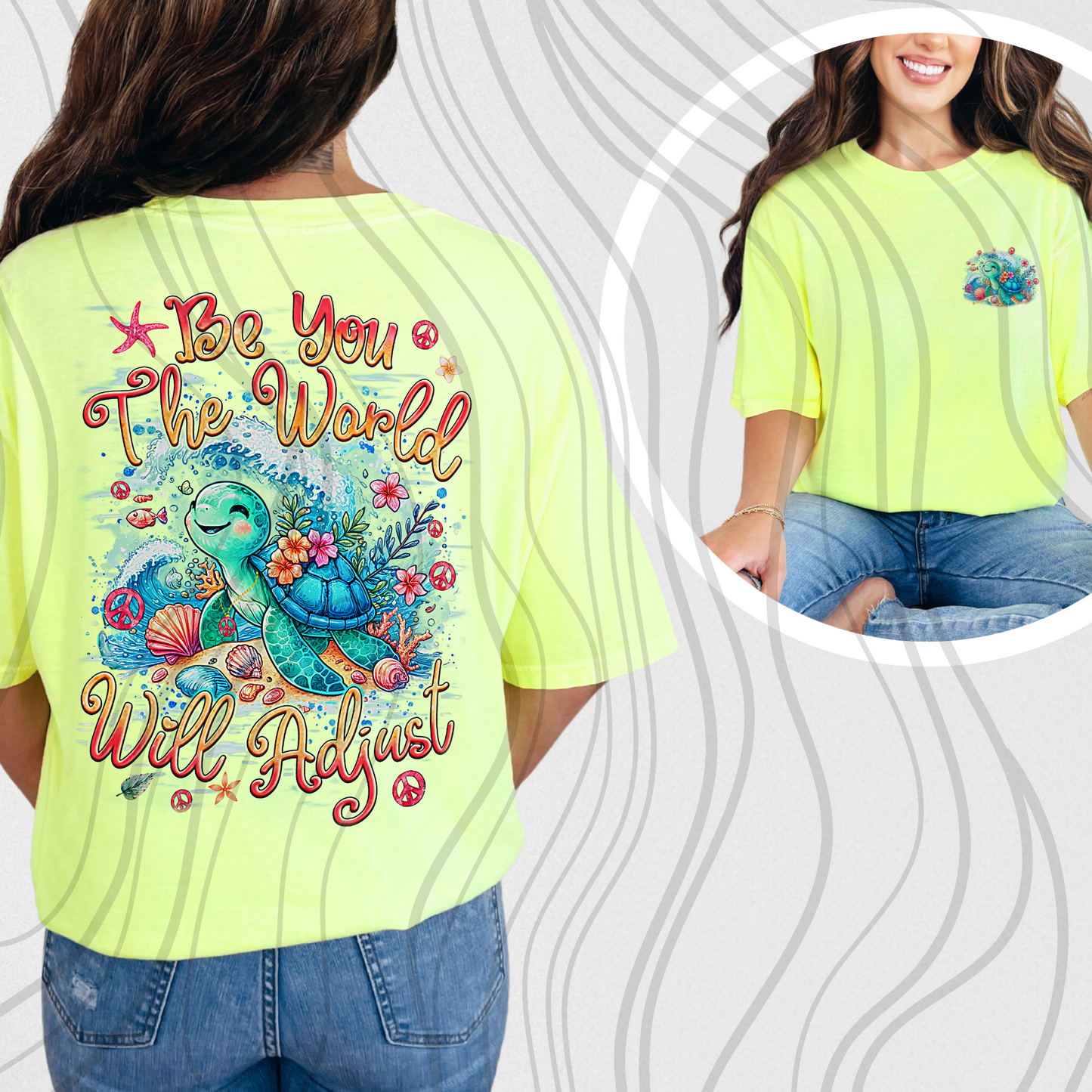 Be You The World Will Adjust Transfer ** TWO PART* SOLD SEPARATELY**