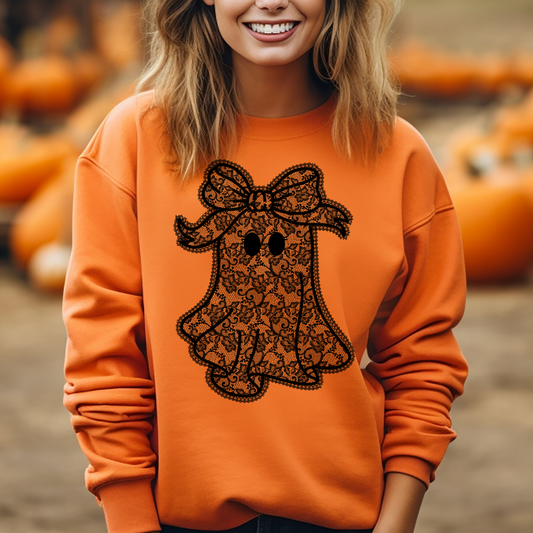 Black Lace Ghost Transfer