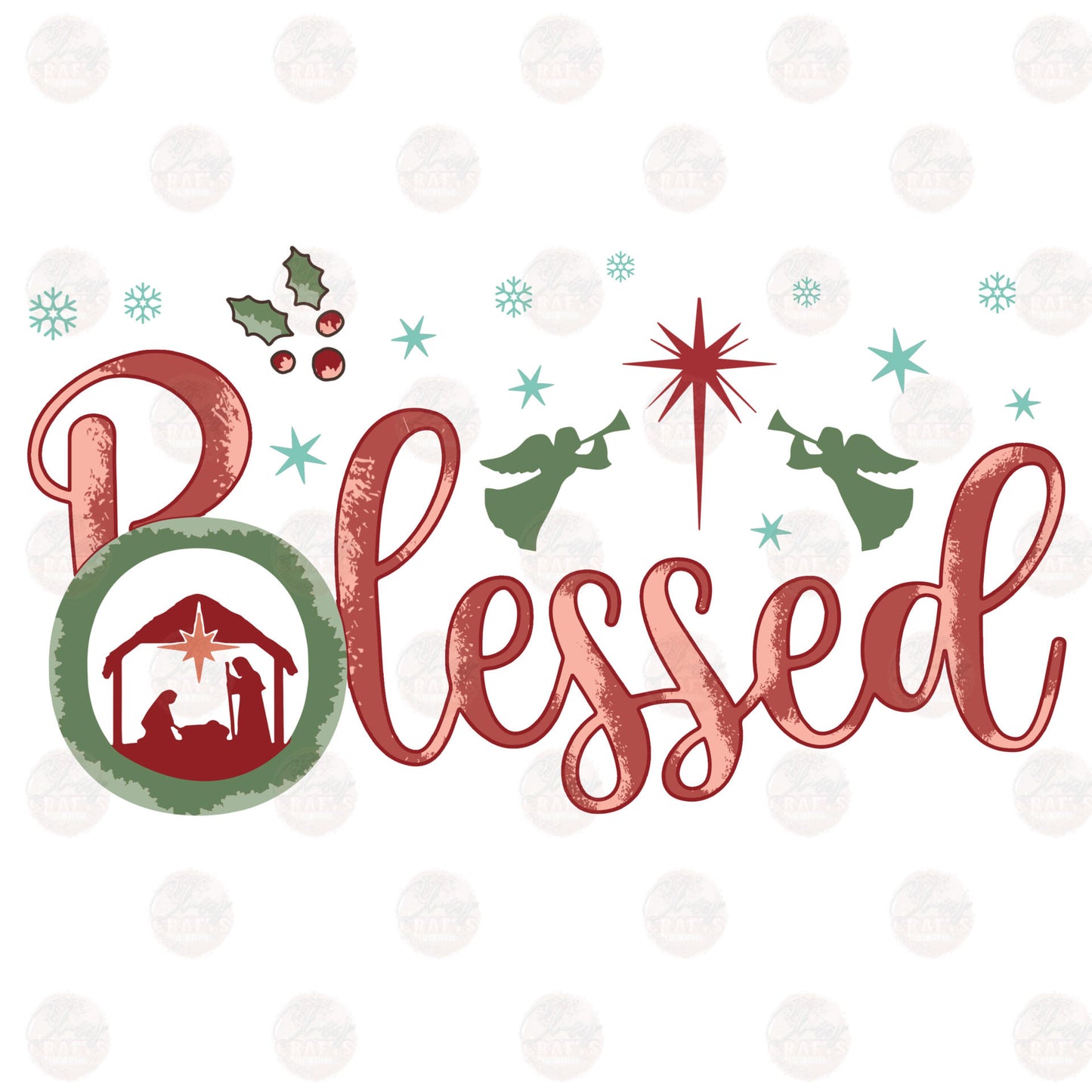 Blessed Christmas Transfer