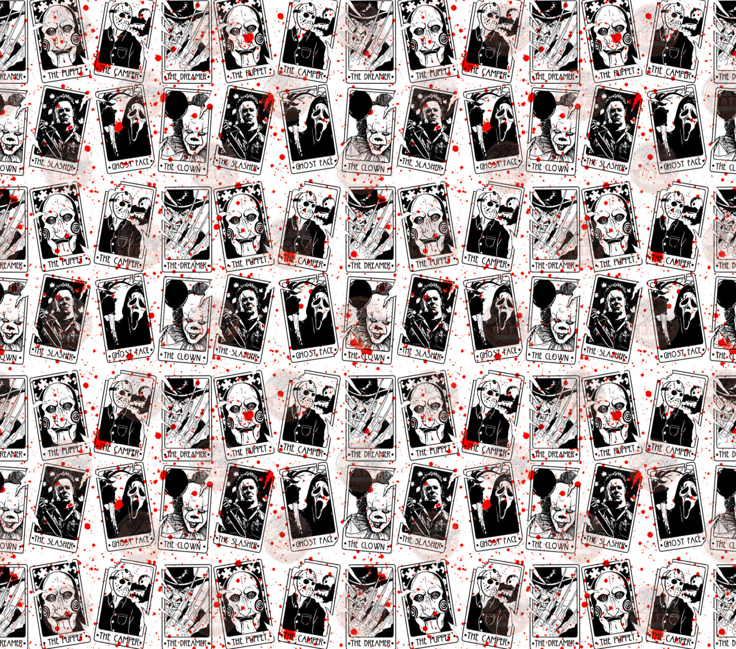 Blood Collage Tumbler Wrap