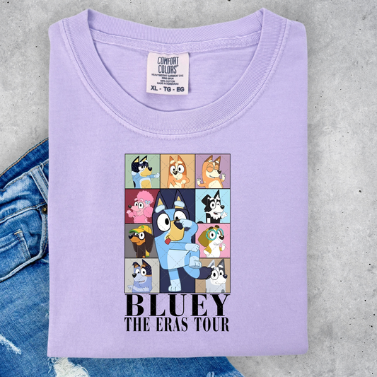 Blue Pup Eras Tour Transfer