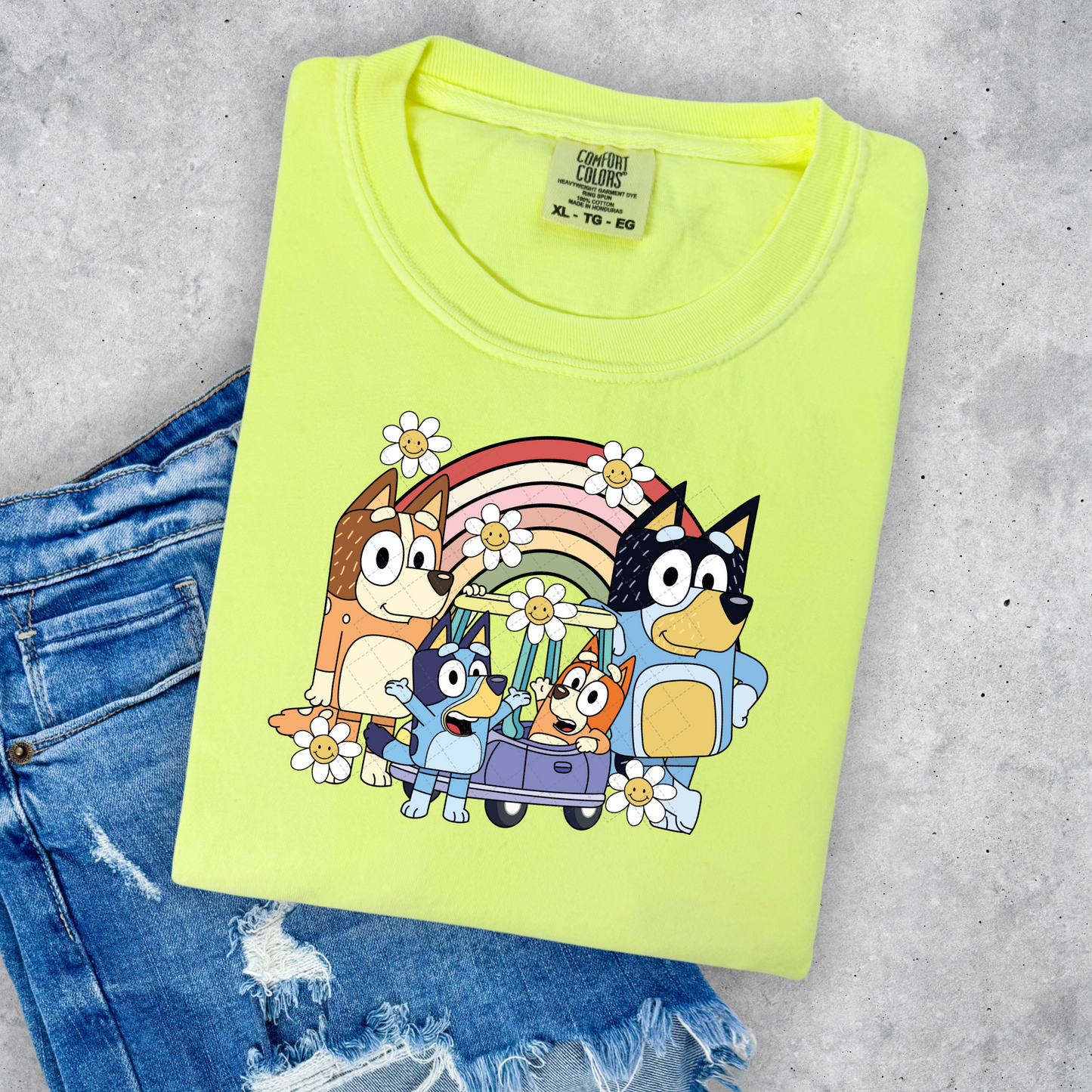 Blue Pup Family Transfer