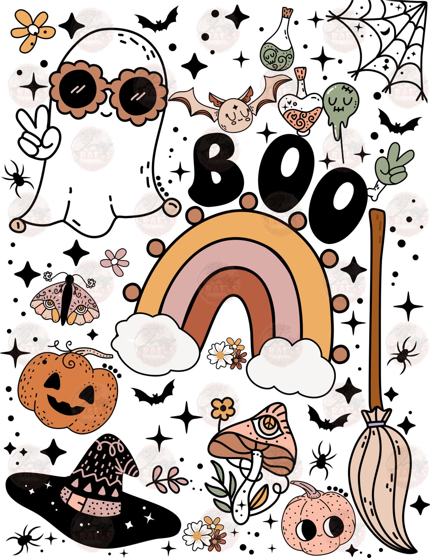 Boho Spooky Transfer