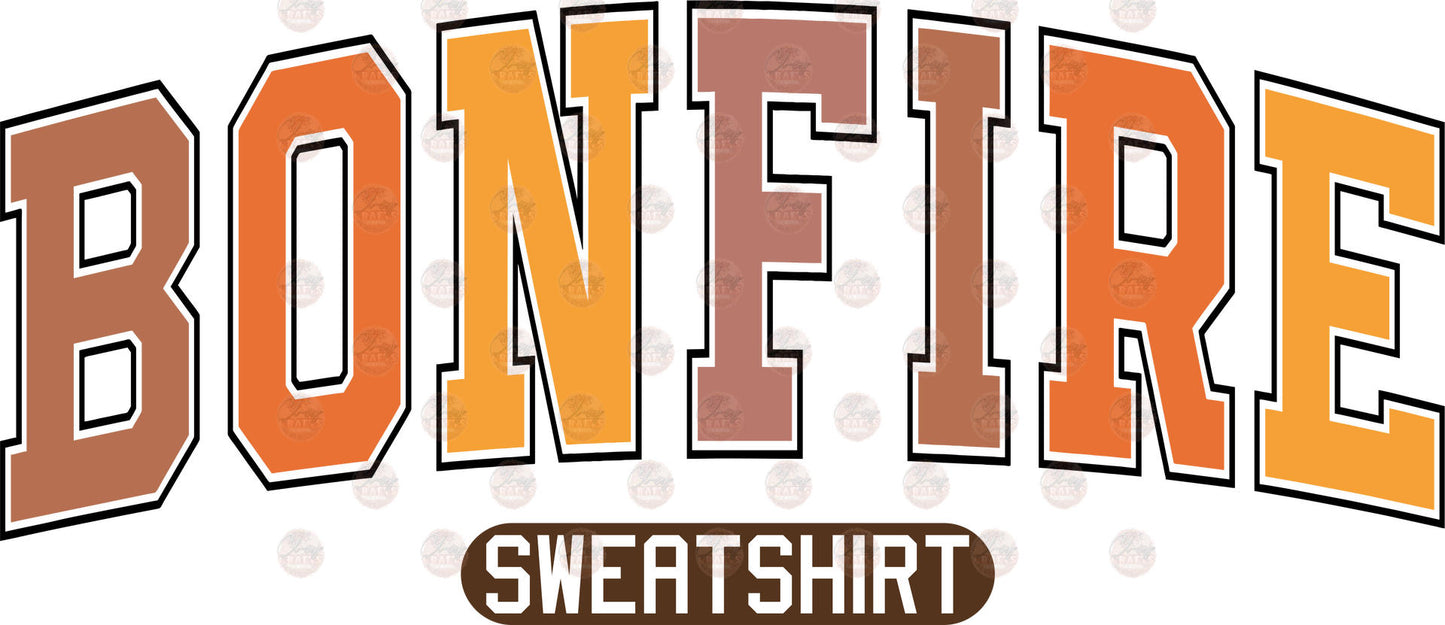Bonfire Sweatshirt - Sublimation Transfer