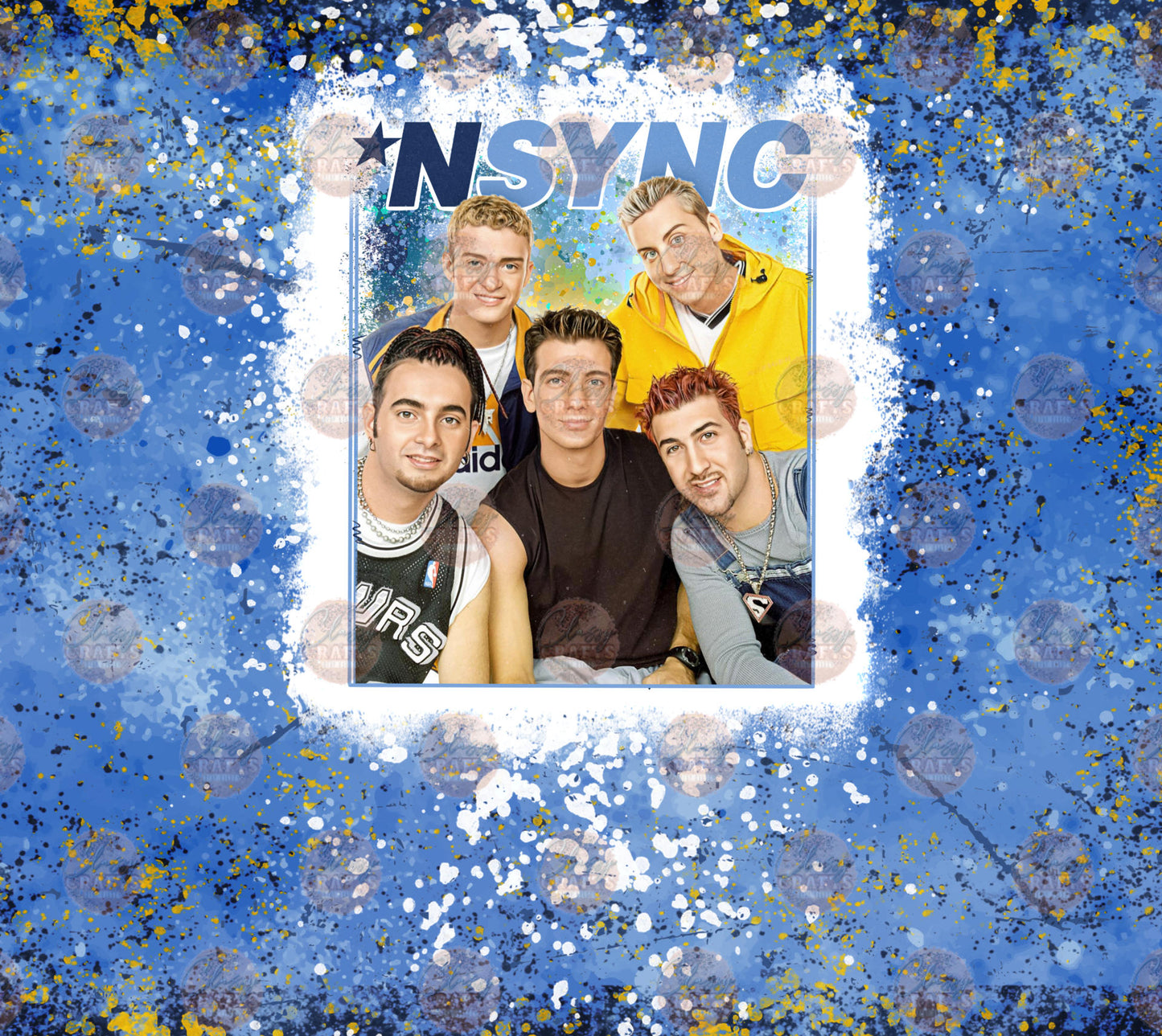 Boy Band Sync Tumbler Wrap