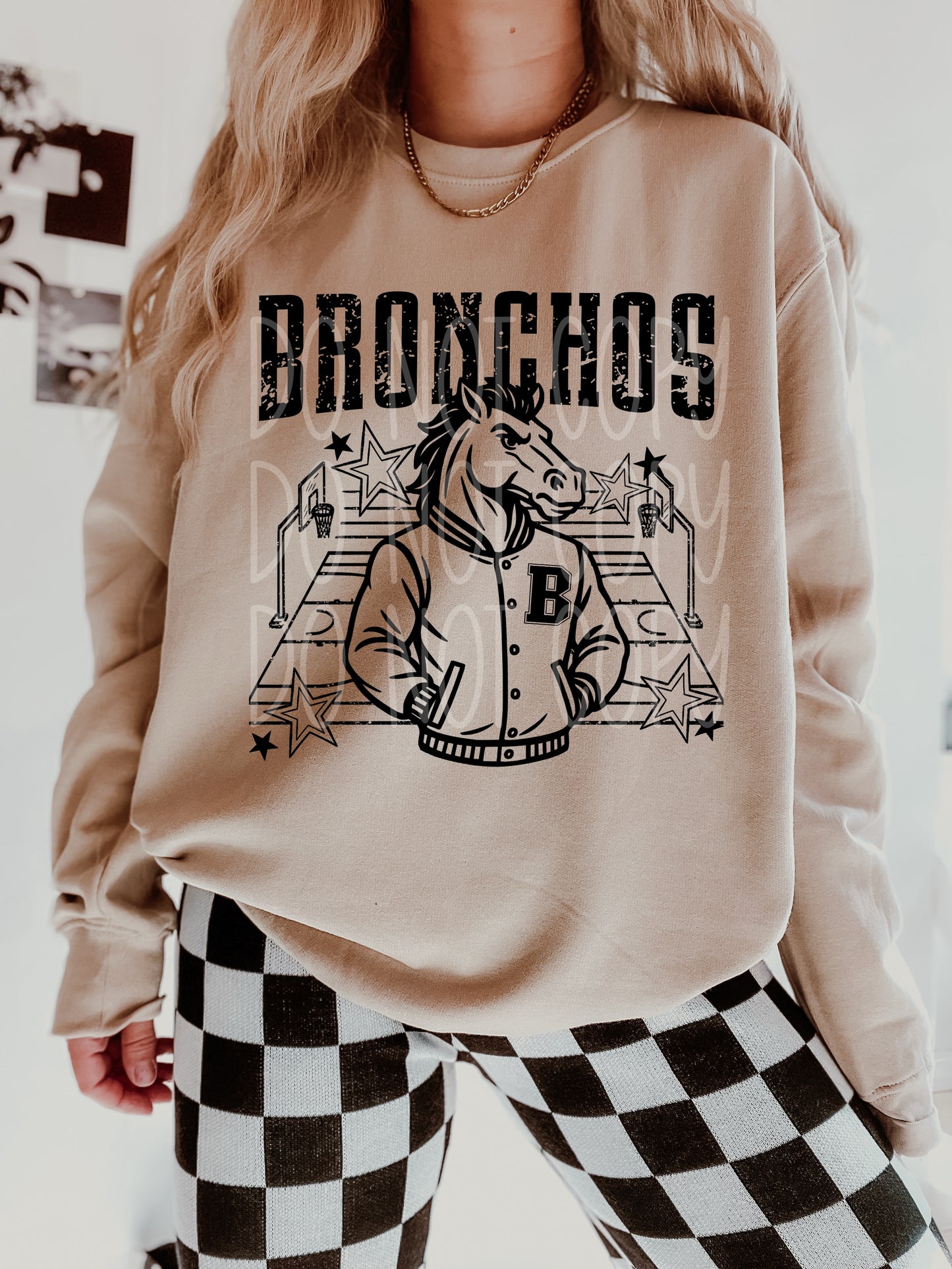 Bronchos Basketball Letterman Transfer