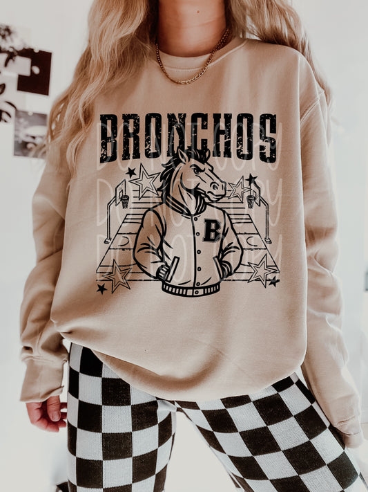 Bronchos Basketball Letterman Transfer