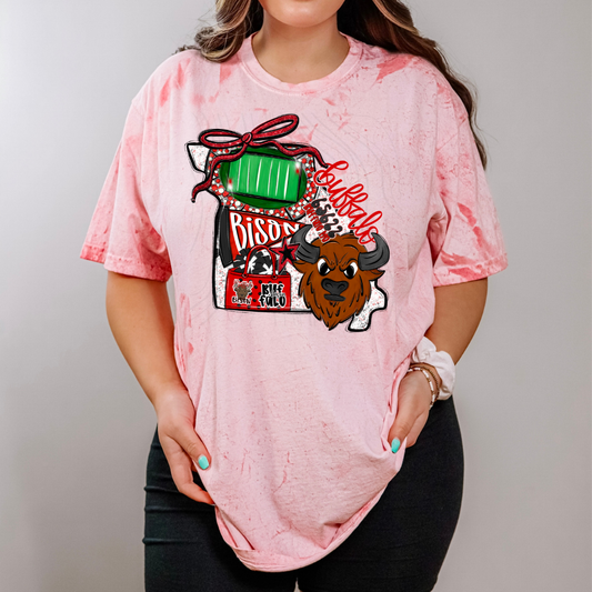 Buffalo Bison Game Day Coquette Transfer