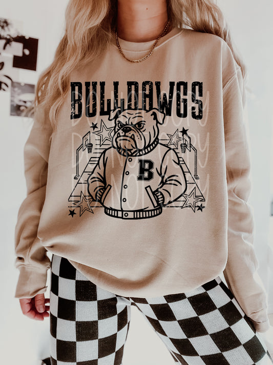 Bulldawgs Basketball Letterman Transfer