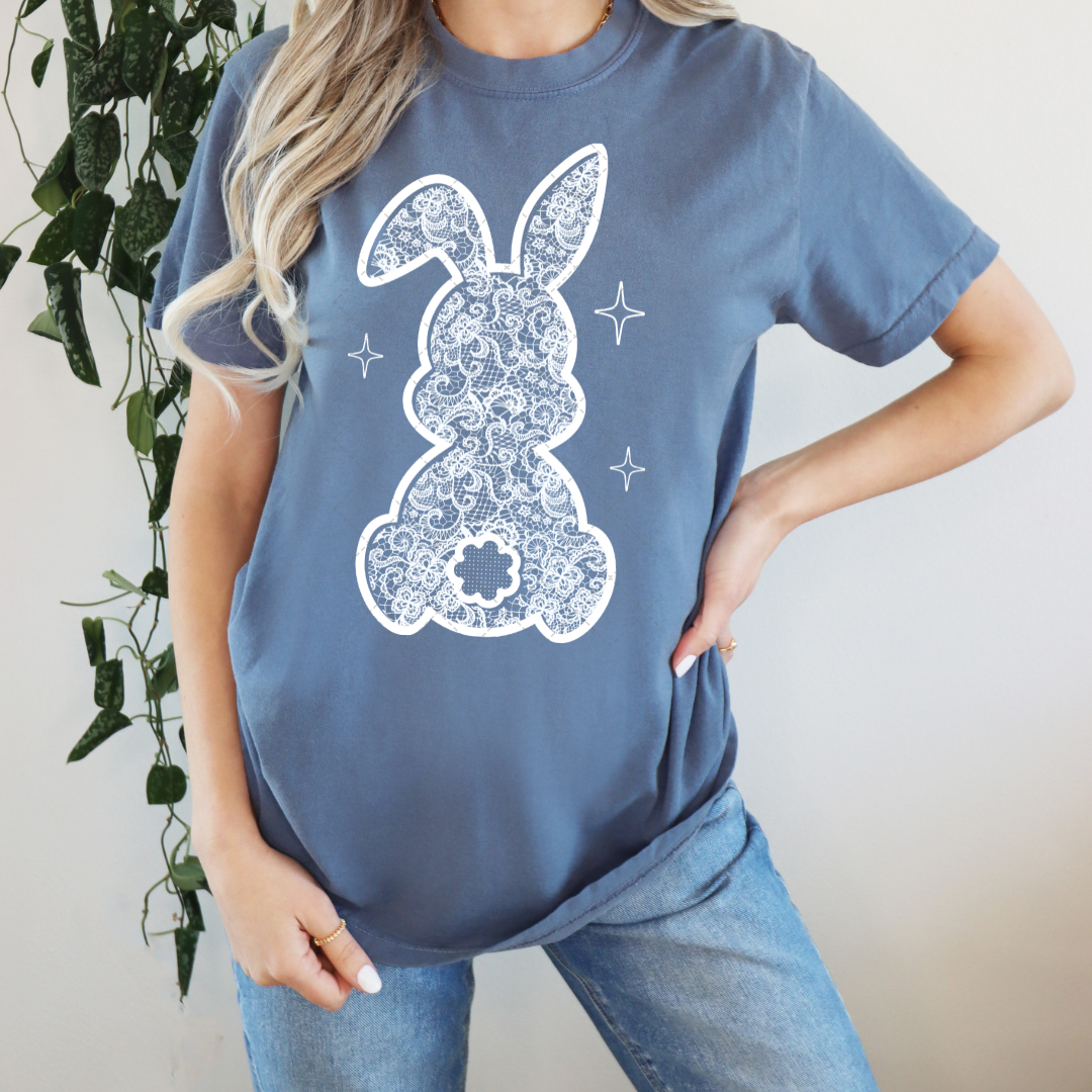 Bunny Lace Transfer