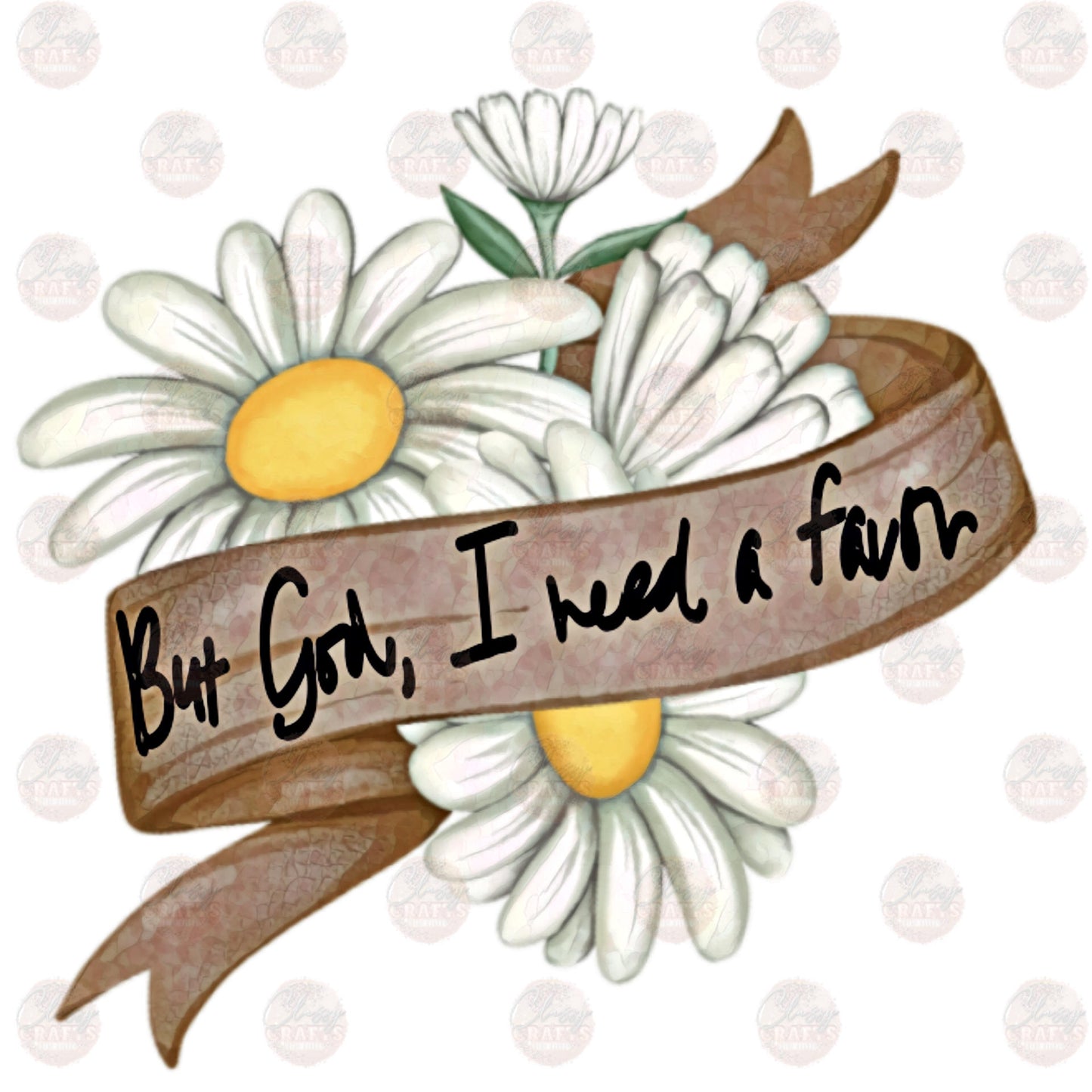 But God, I Need A Favor Two Part **Sold Separately** Transfer