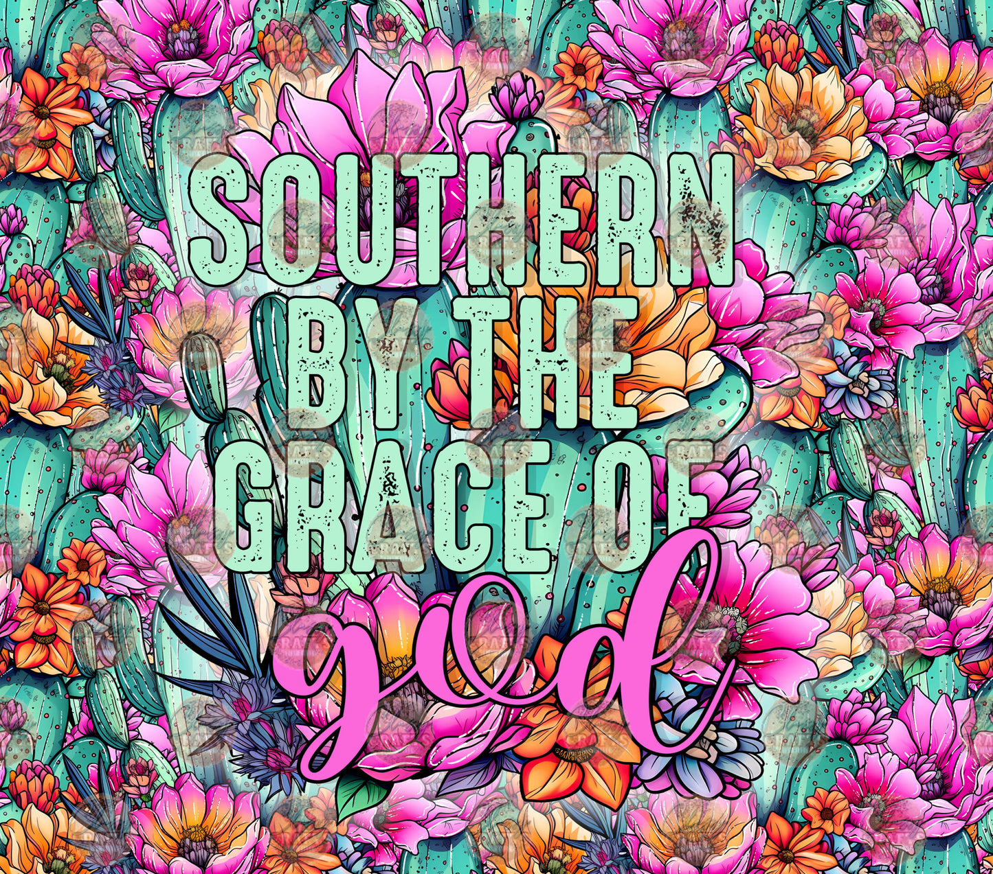 By The Grace Of God Tumbler Wrap
